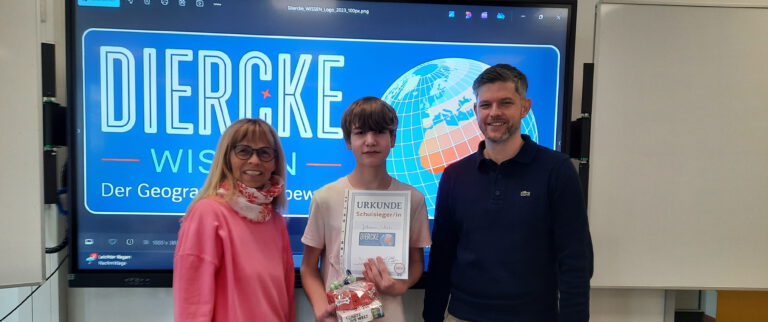 Mehr über den Artikel erfahren Johann Schulz Schulsieger bei „Diercke Wissen“