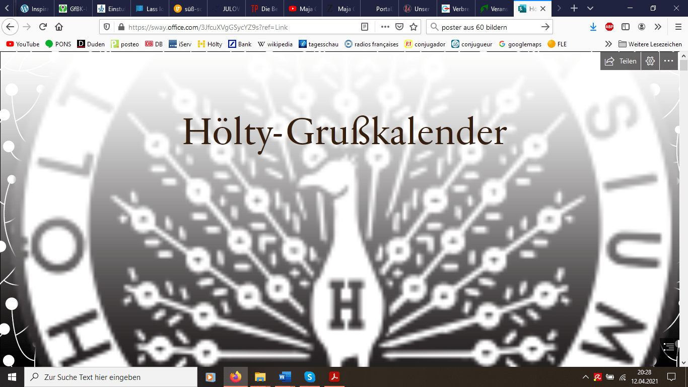 Du betrachtest gerade Hölty-Grußkalender