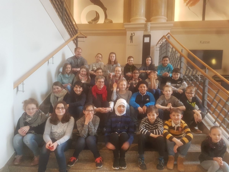 Mehr über den Artikel erfahren Den Jungsteinzeitmenschen auf der Spur: Die 5c im Landesmuseum in  Hannover