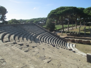 Das Theater in Ostia Antica