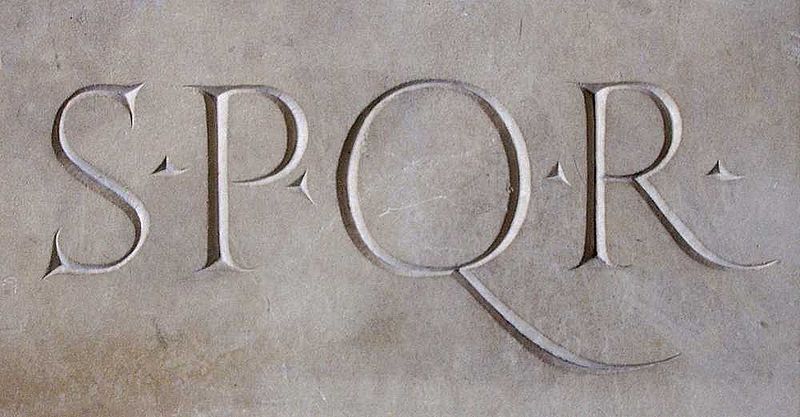 Senatus Populusque Romanus („Senat und Volk von Rom“)