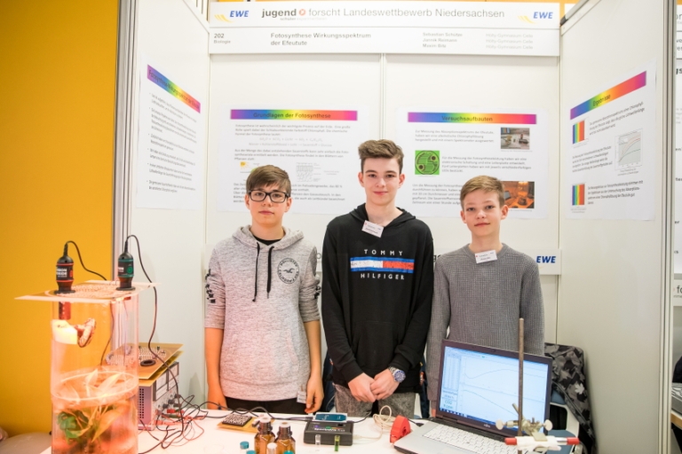 Mehr über den Artikel erfahren Jugend forscht – Schüler experimentieren: Zwei Sonderpreise und ein dritter Platz für Celler Teilnehmer (CelleHeute am 08.04.2018)